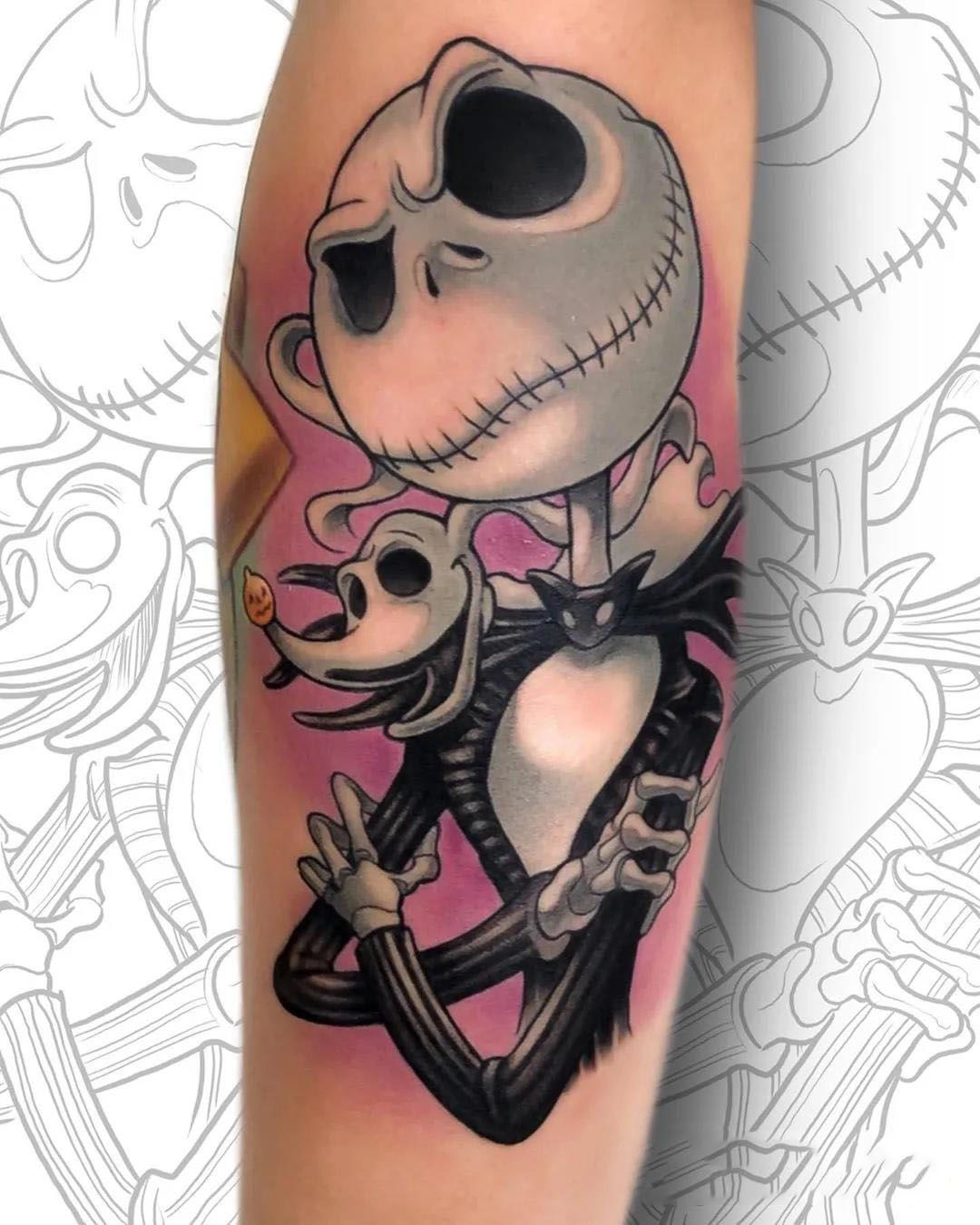 你必须知道,原来这就是new school纹身风格