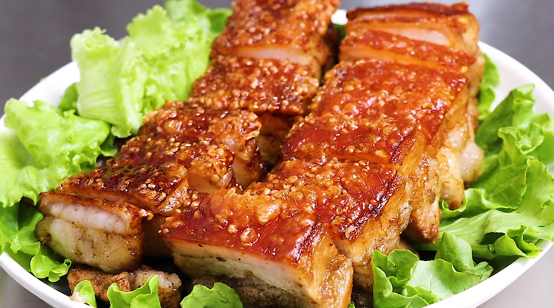 脆皮五花肉:外酥里嫩,香脆不腻,肉食爱好者的福音!