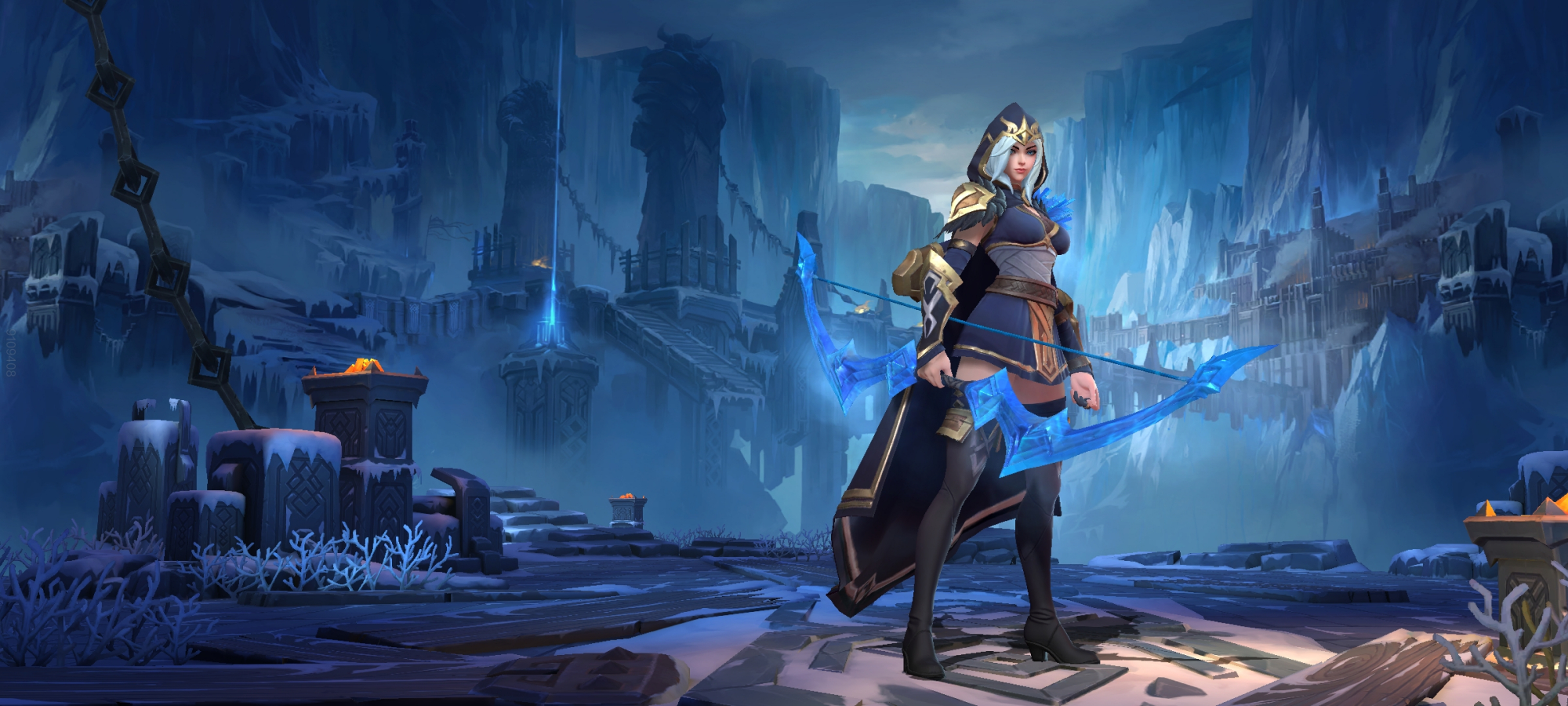 lol手游:我的大招可是会拐弯的哦!寒冰射手艾希出装和符文推荐