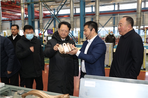 吉林省委书记一行莅临利源精制调研