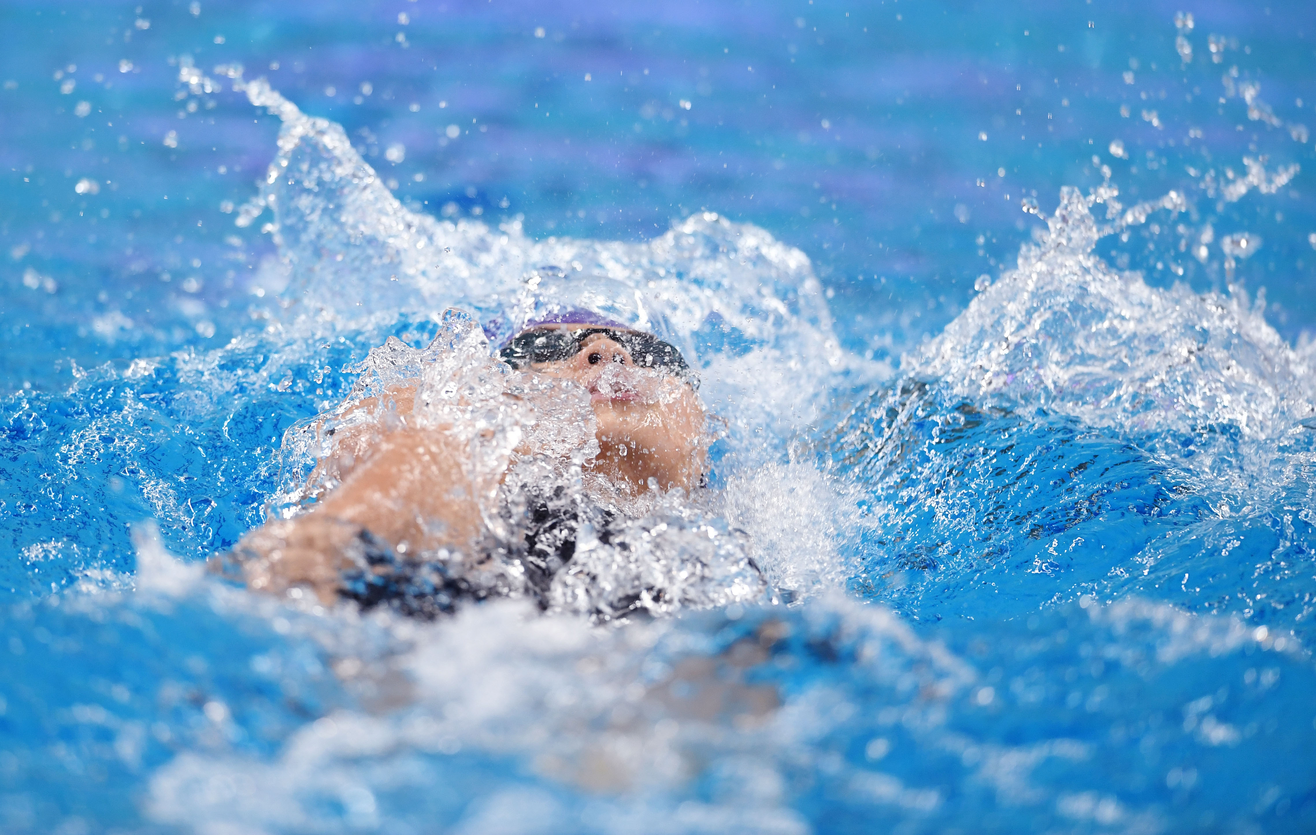 游泳——全国冠军赛:女子200米仰泳决赛赛况