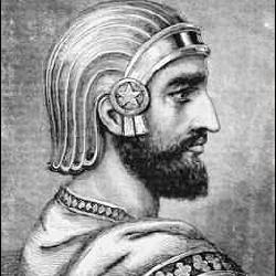 居鲁士二世画像