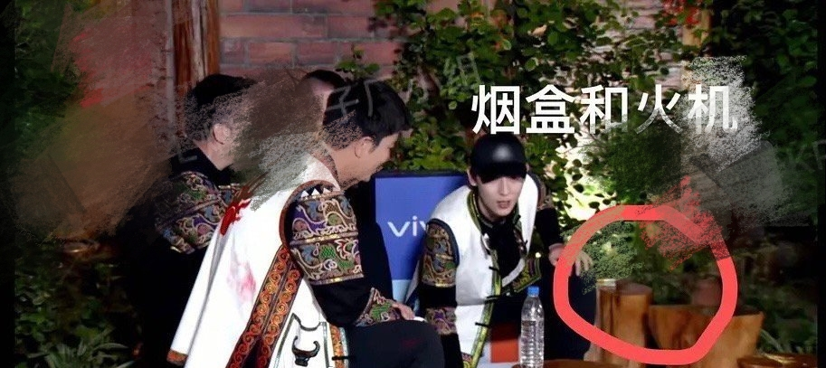 邓伦录极挑镜头前抽烟,后期加字幕遮挡仍暴露,不顾形象惹争议