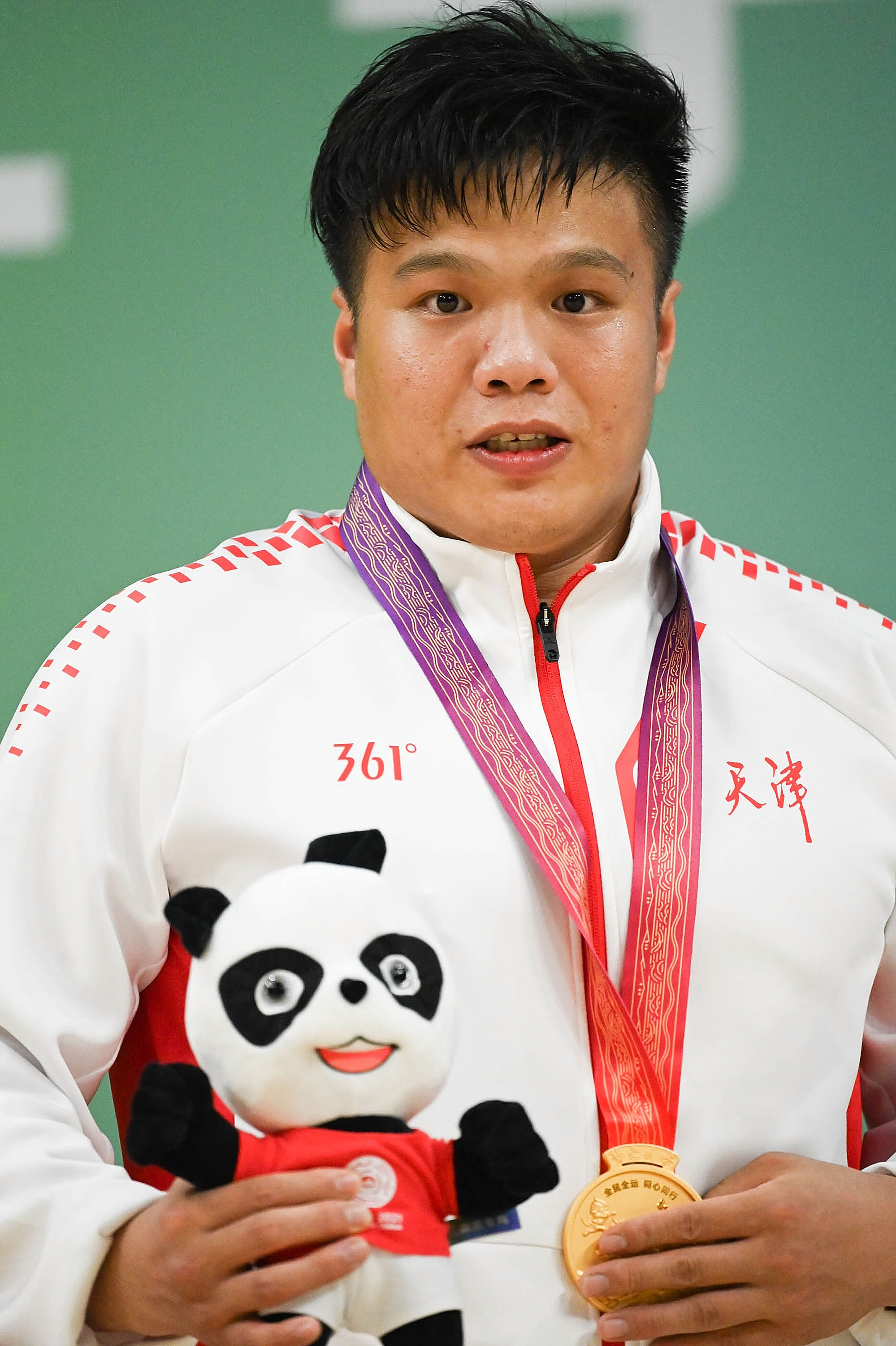 空手道——男子75公斤以上级决赛:刘帅夺冠