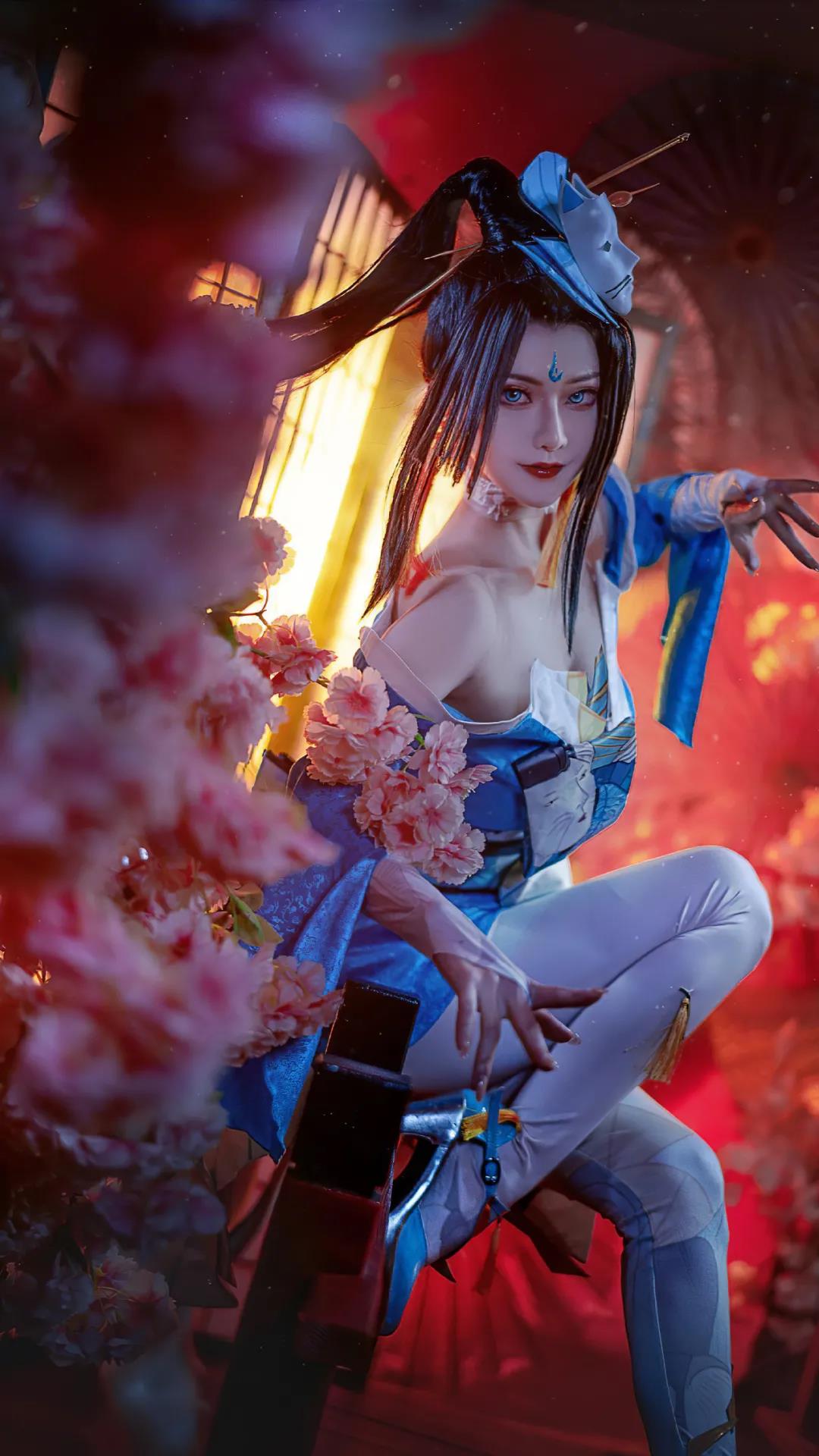 王者cos:多位女英雄合集,露儿大魔王cos