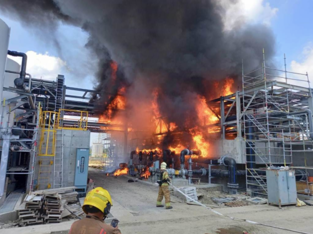 台积电在建再生水厂发生火灾，现场紧急疏散270人