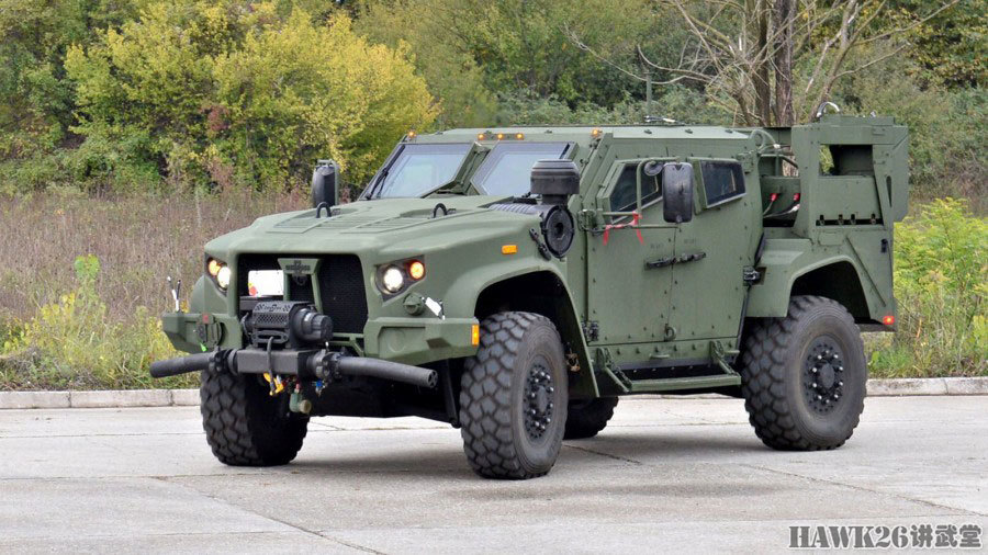 黑山接收首批奥什科什jltv装甲车 成为悍马终结者的首个海外用户