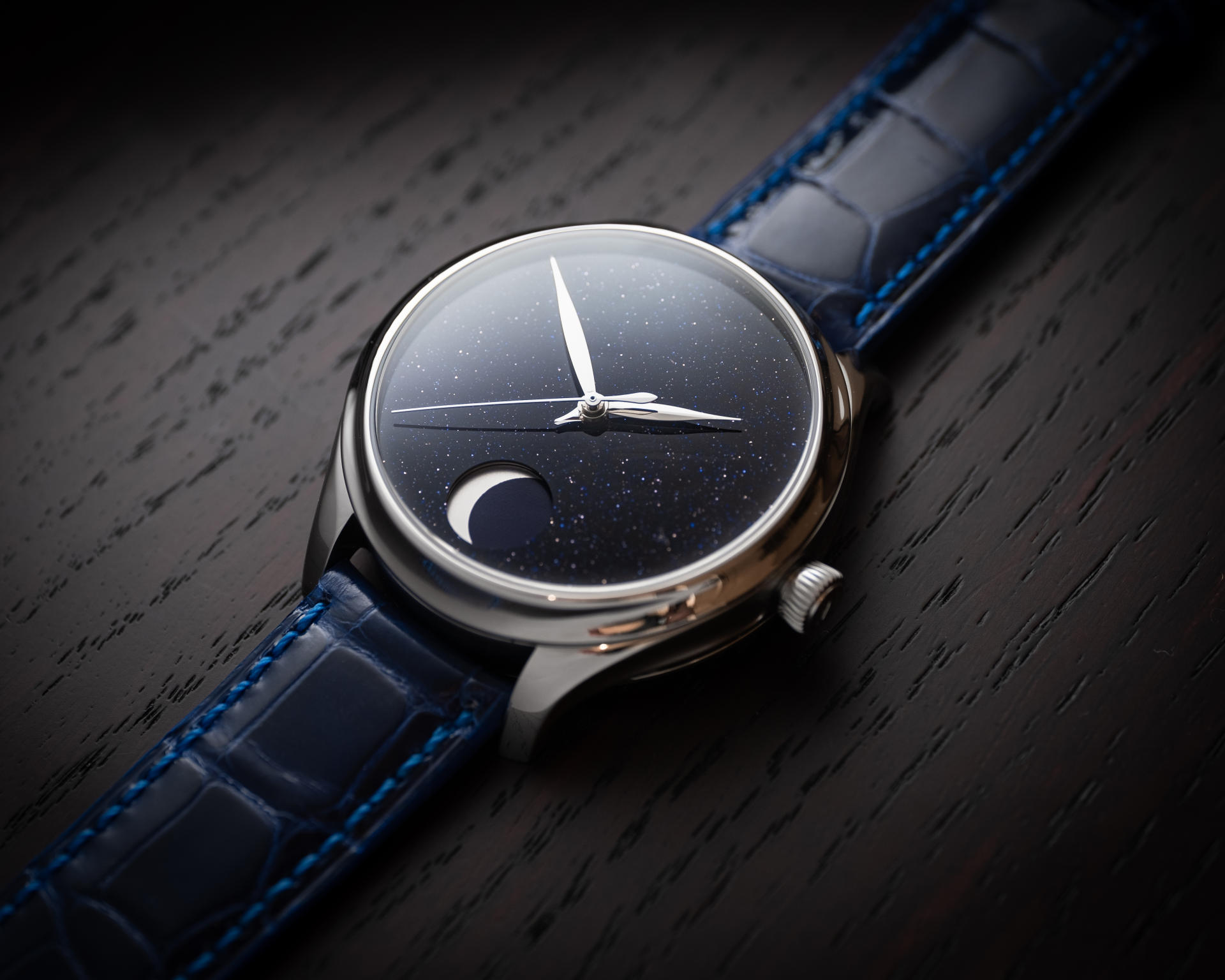 moser & cie. 亨利慕时恒动月相腕表与您见证花好月圆