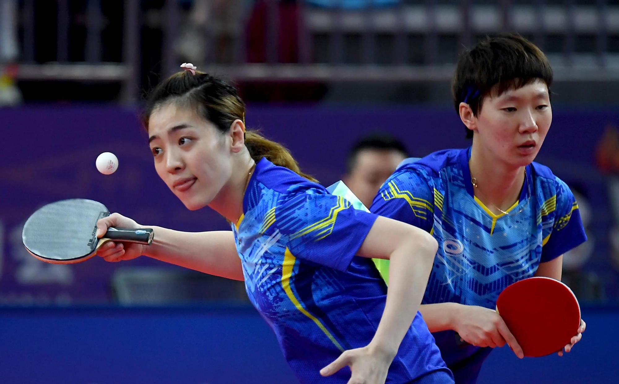 国乒绝色女选手车晓曦,长得像梅艳芳王祖贤,王曼昱助其完美退役