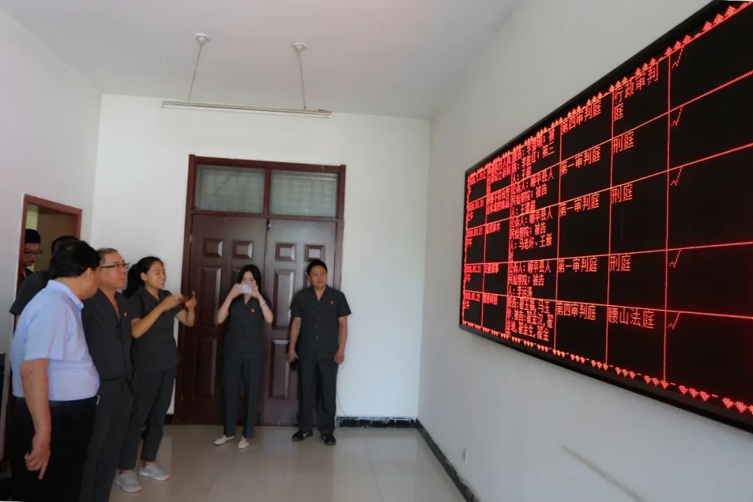 顺平法院:取长补短 共同提高—与易县法院开展审执质效经验交流活动