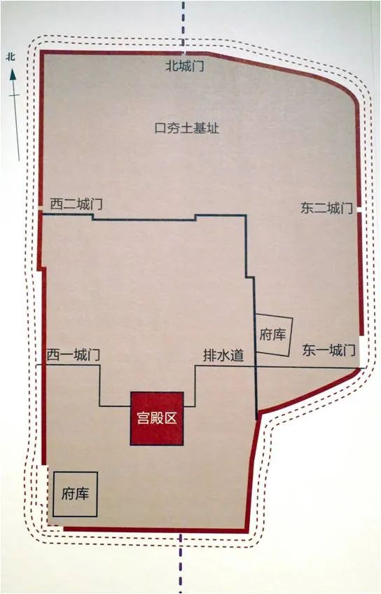 偃师商城图