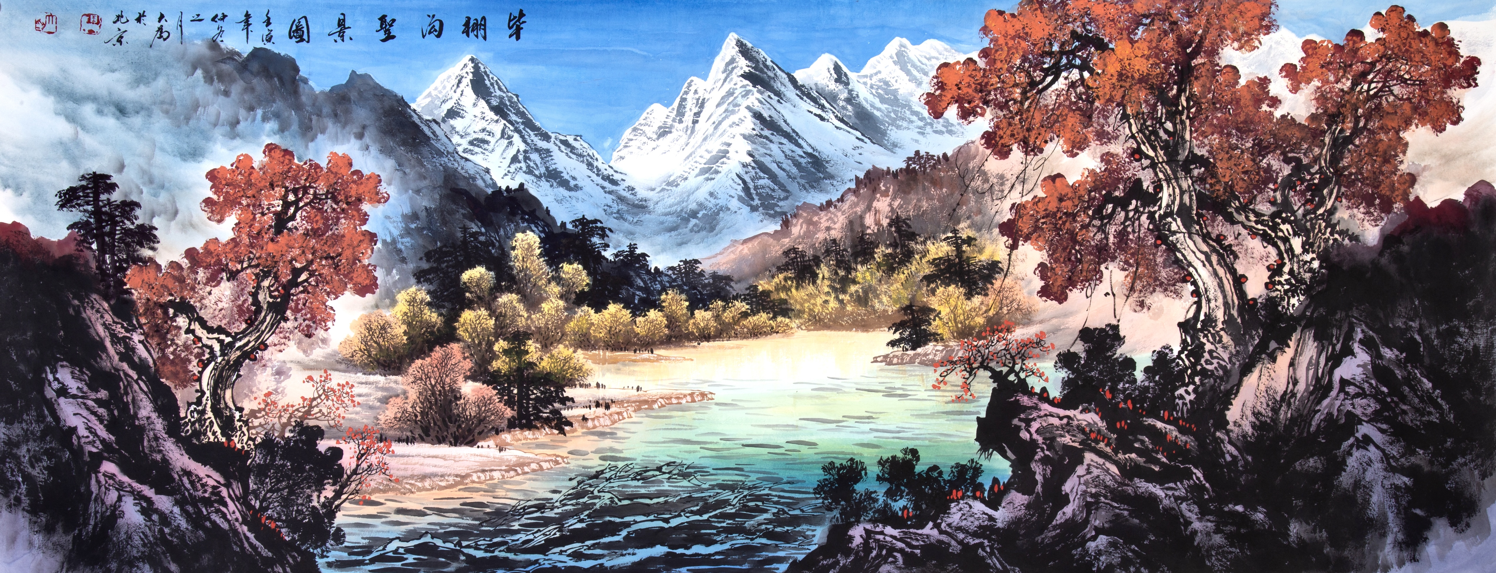 王大为的金山国画系列:艺术与投资的完美融合