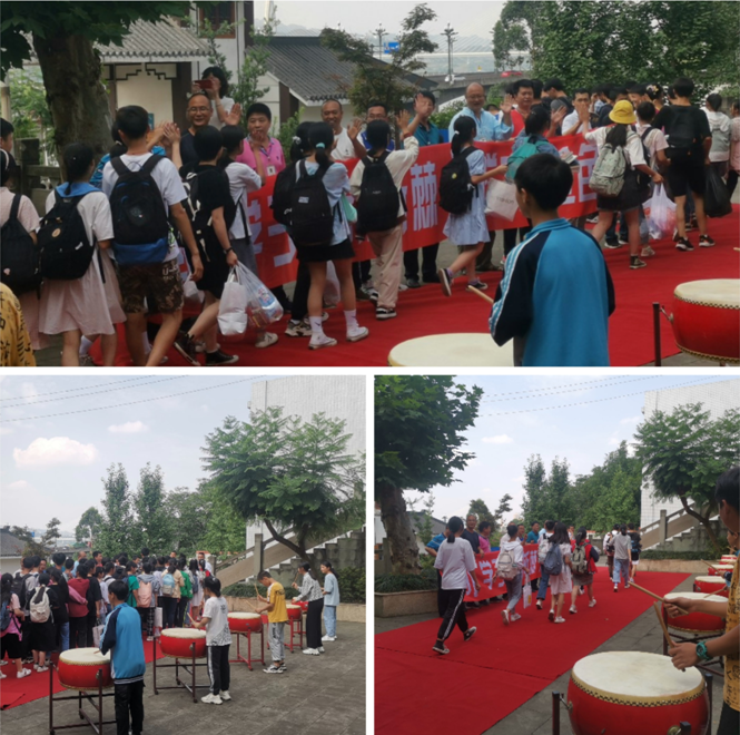 宜宾市叙州区南广初中举行初三毕业壮行送别仪式
