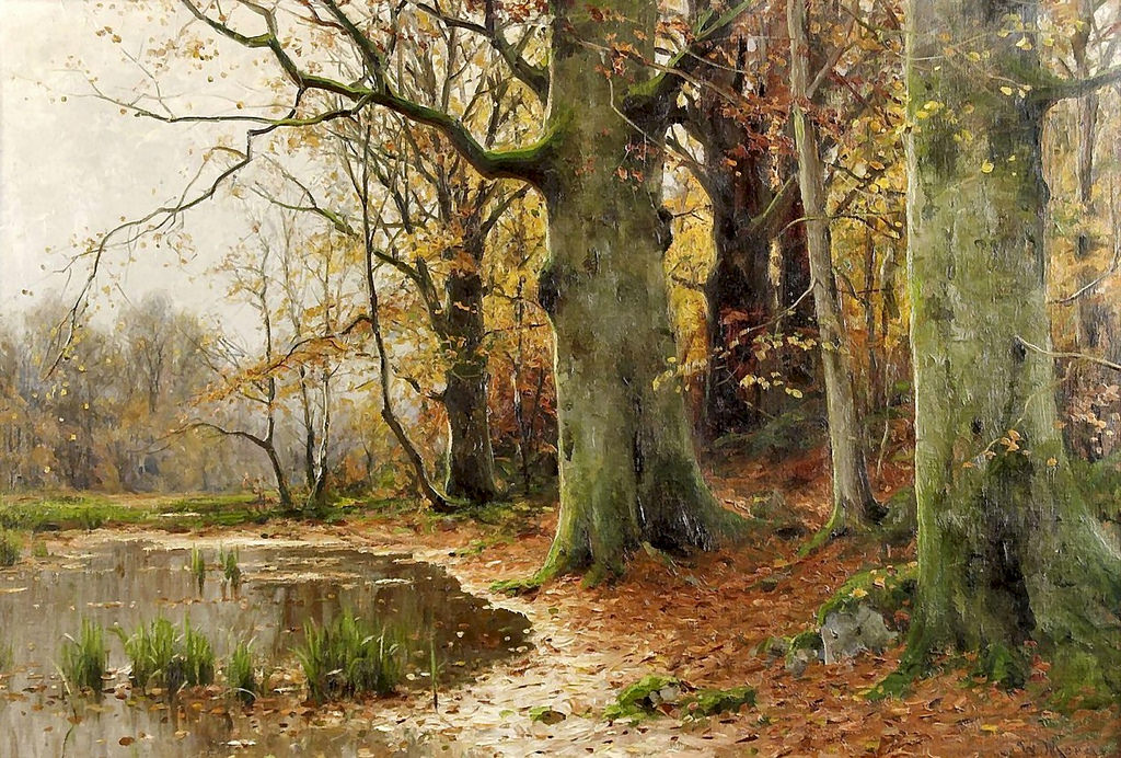 大自然的创造者!德国画家沃尔特·莫尔斯风景油画作品欣赏