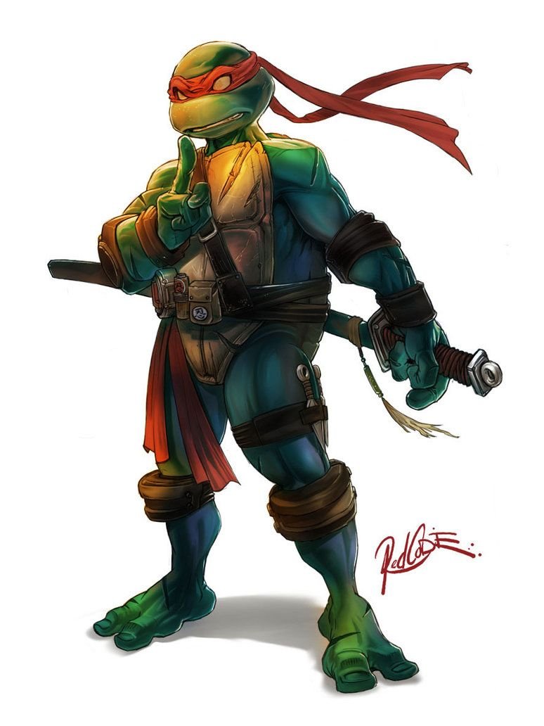 各个年代的忍者神龟美图