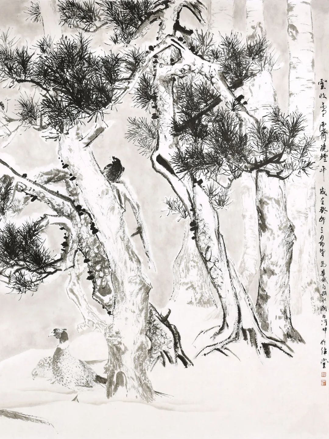毕业季 · 中国艺术研究院丨马华斌 · 云收雪霁晓烟平