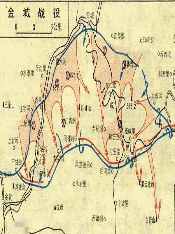 金城战役因何爆发?令志愿军出动1000门大炮,直接把南朝鲜打服