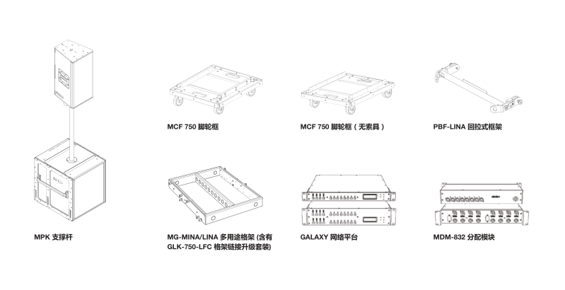 750-lfc 緊湊型低頻揚聲器meyer sound 舞臺流動演出 長期供應