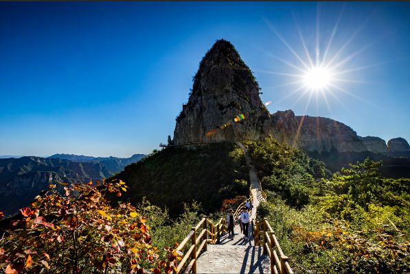 涉县太行五指山景区图片