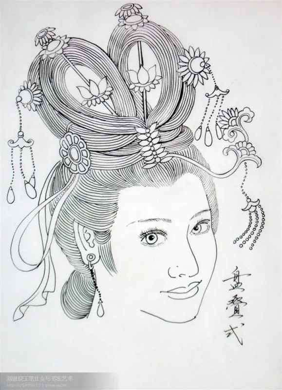 历代女子发式|待你长发及腰,为你梳理云鬓可好?