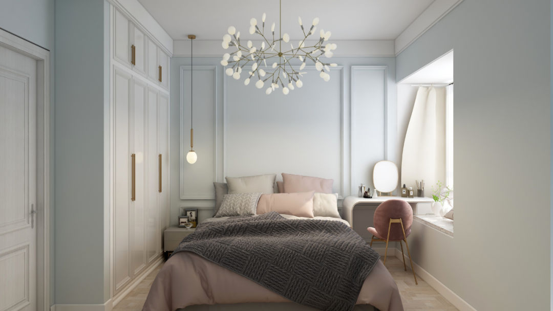 装修灵感丨轻奢入驻70㎡小户型私享美式浪漫