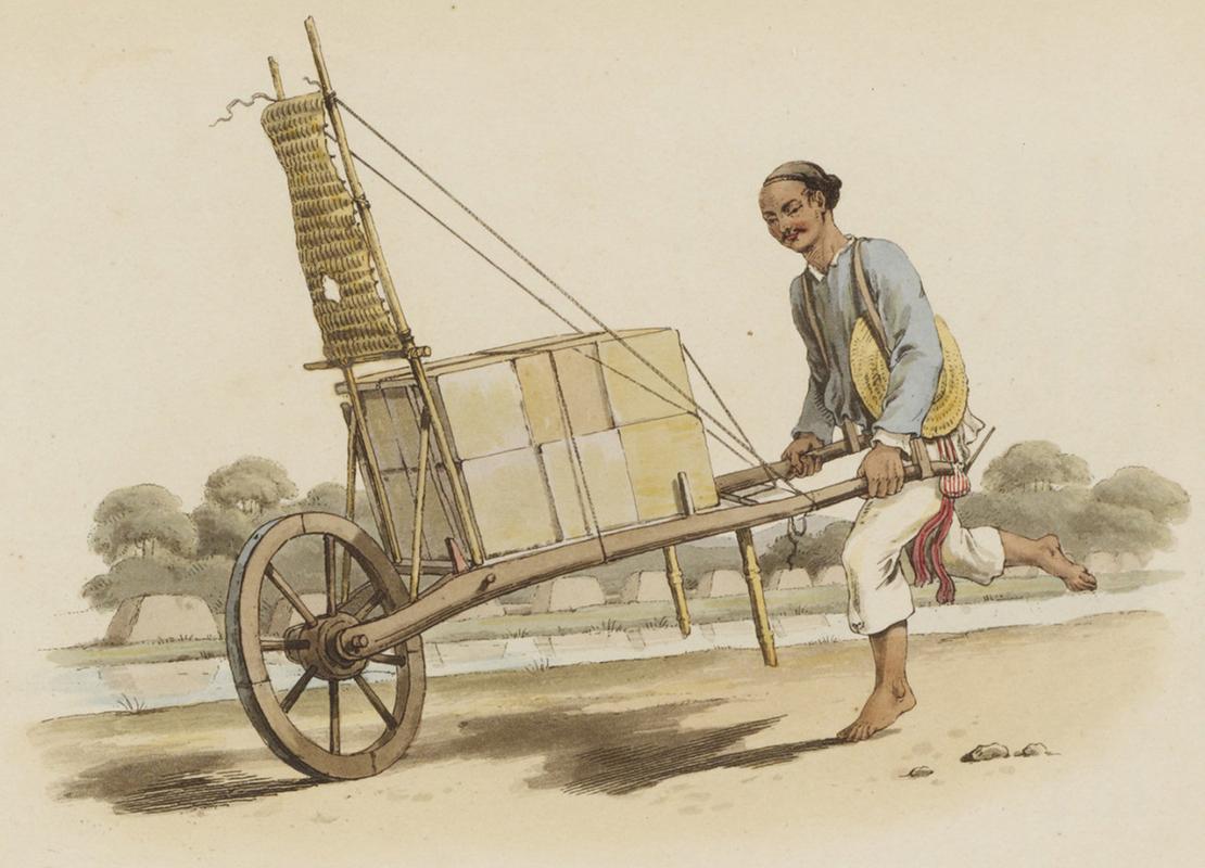 古代物理像独轮车,知道它的轮子吗?思想家都喜欢玩这个轮子