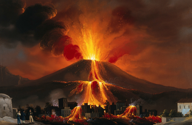 保存完美!庞贝城发现一对主仆遗体,因火山爆发来不及逃