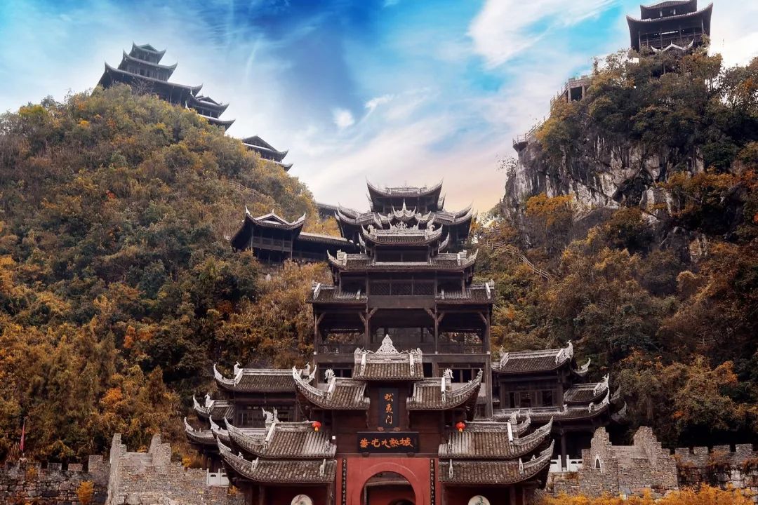 秋意浓,来蚩尤九黎城拍大片!