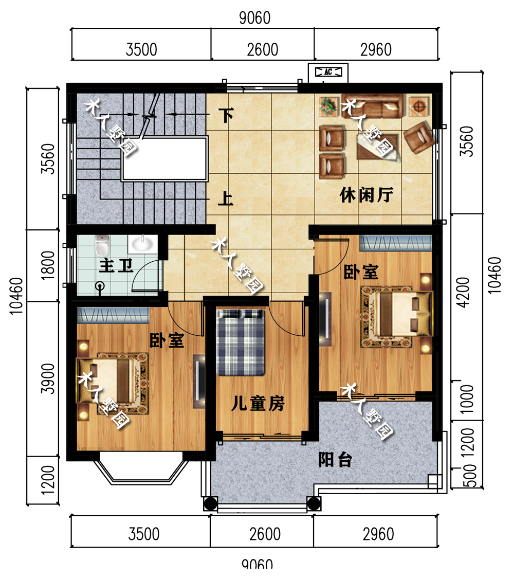 9米宽建别墅,施工队推荐这3款设计图,大部分人都会选择第一栋