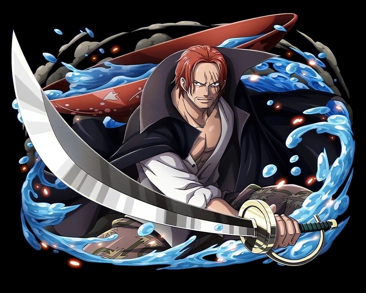 《海贼王》四皇红发会和黑胡子开战吗?