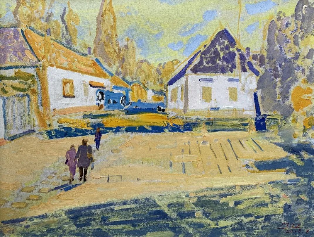 异国风情|毛岱宗小幅油画作品展