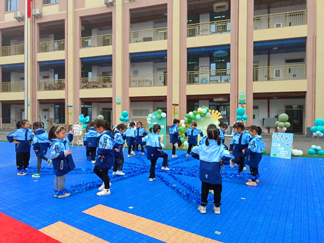 湖北宜昌夷陵區機關幼兒園龍泉分園約會鄉土遊戲大型繪畫活動落幕