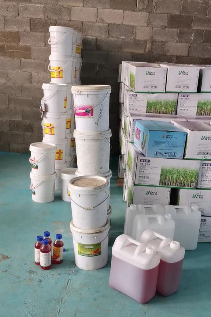 南宁警方破获一起特大生产,销售伪劣农药案