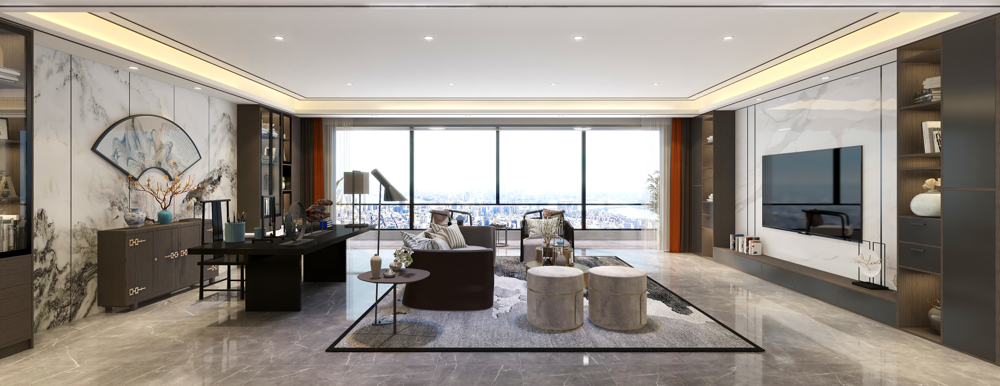 打破陈旧,凝练时光中的永恒 龙湖香醍170平米大平层