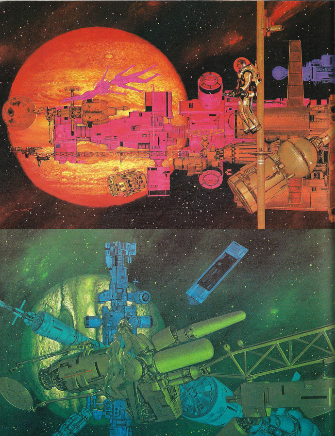 机械与女性艺术「奇幻教父」加藤直之katoh naoyuki的科幻帝国