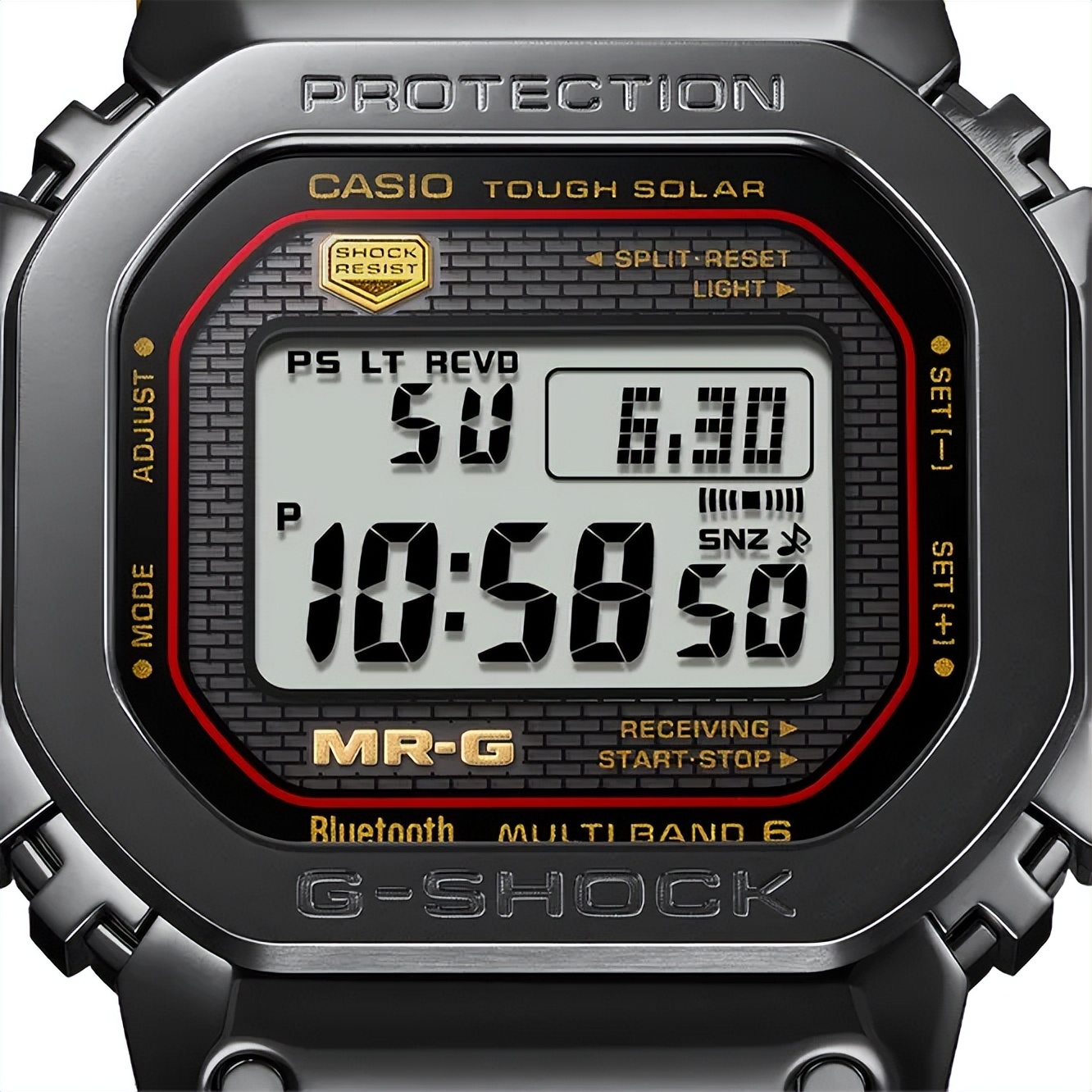 新品评测:卡西欧g-shock mrg5000高端数字手表