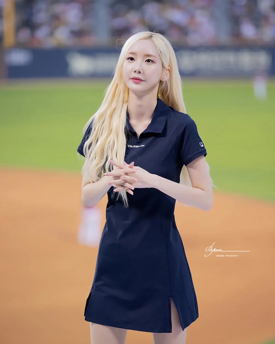 徐贤淑|韩国啦啦队女神,标志性的金色短发