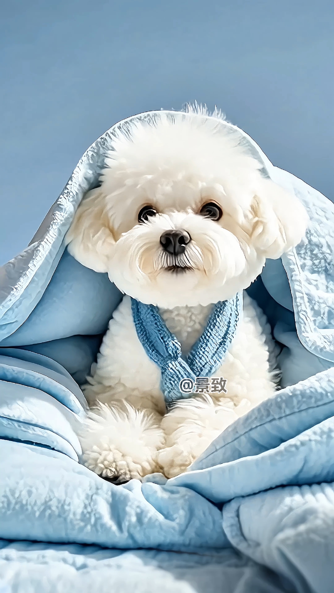 我家里的小可爱比熊宝宝可爱吗