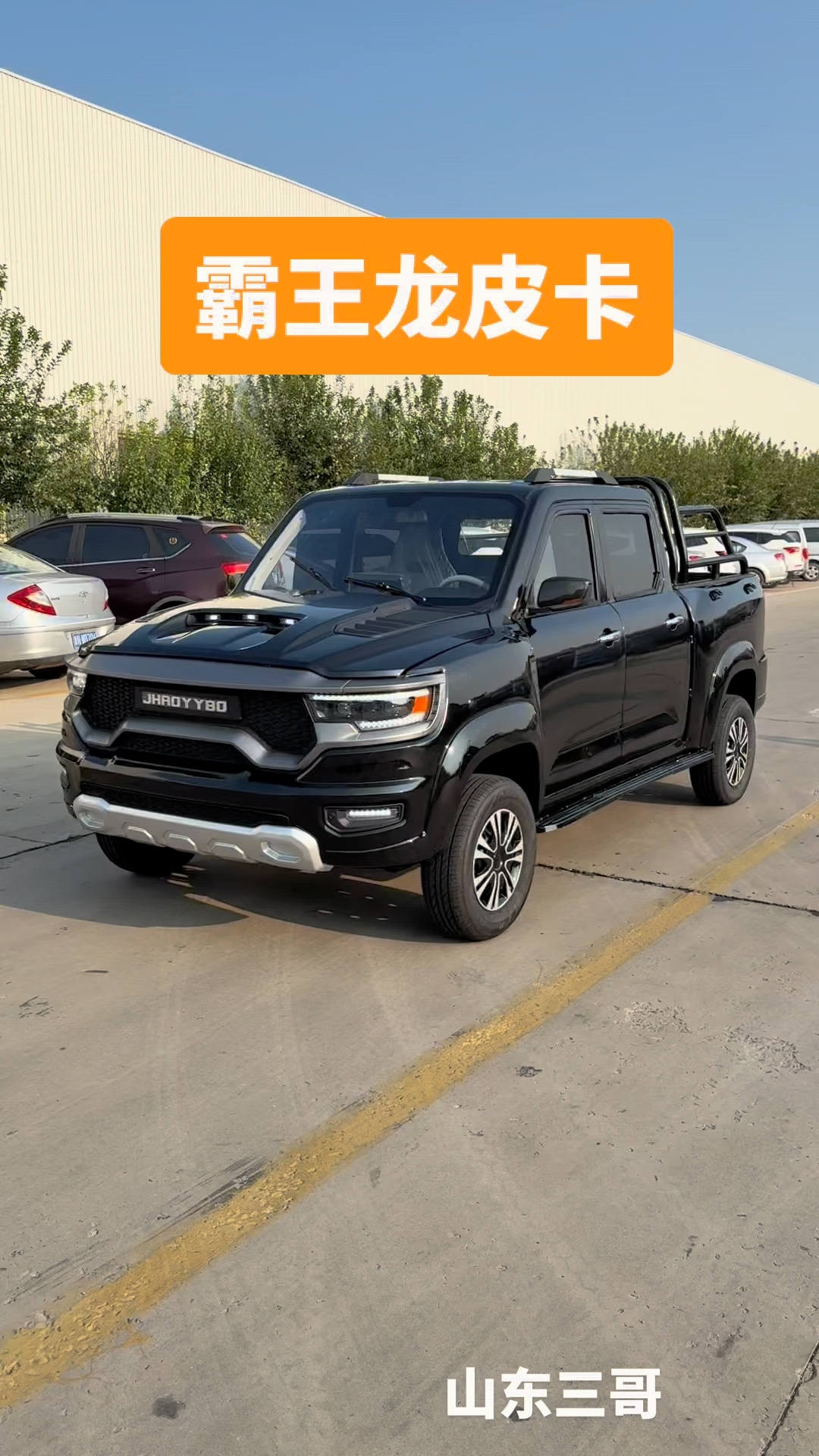 霸王龙皮卡低速电动皮卡车电动货车电动四轮车四轮电动车老头乐