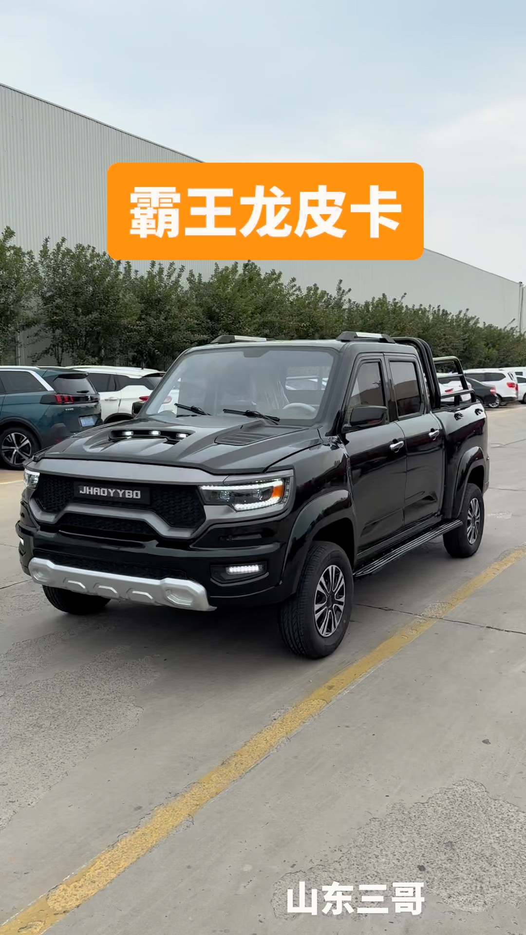 霸王龙皮卡低速电动皮卡车电动货车电动四轮车四轮电动车老头乐