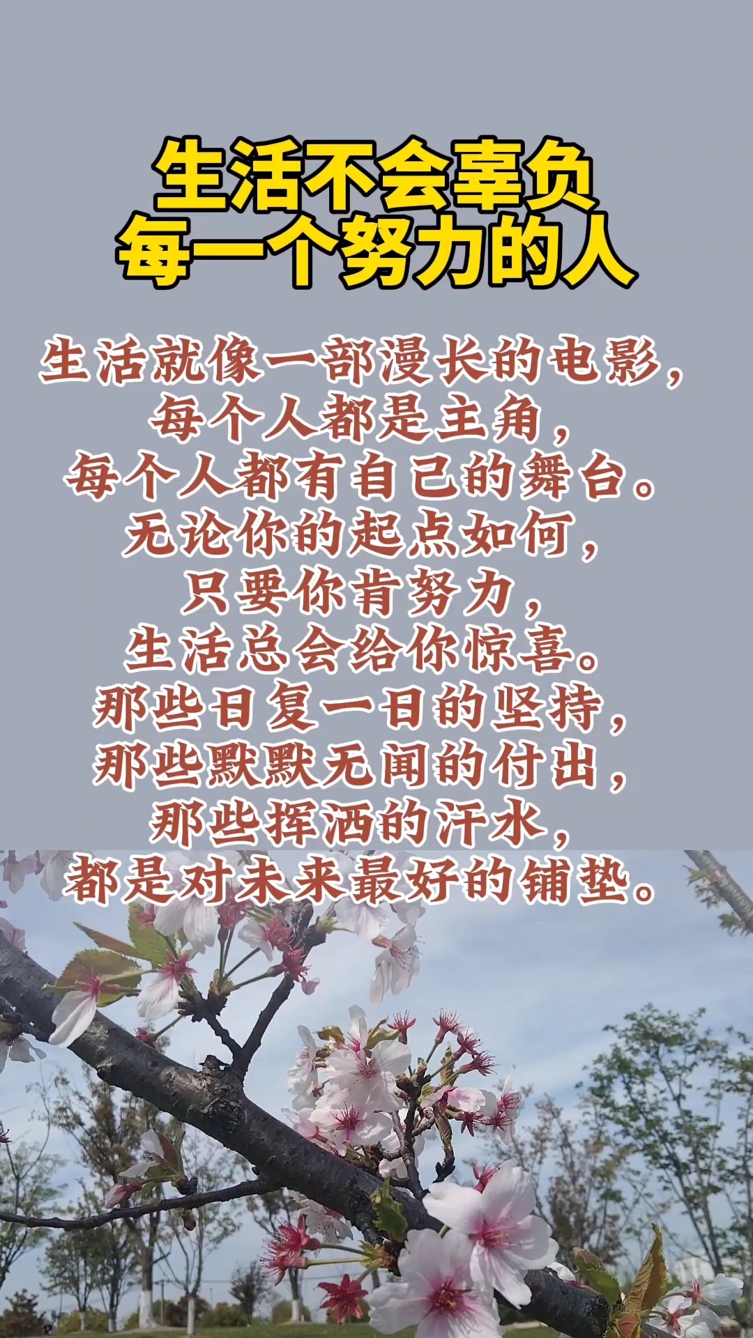 时光不会辜负你的努力的句子抖音文案(时光不会辜负你的努力的句子抖音文案图片)