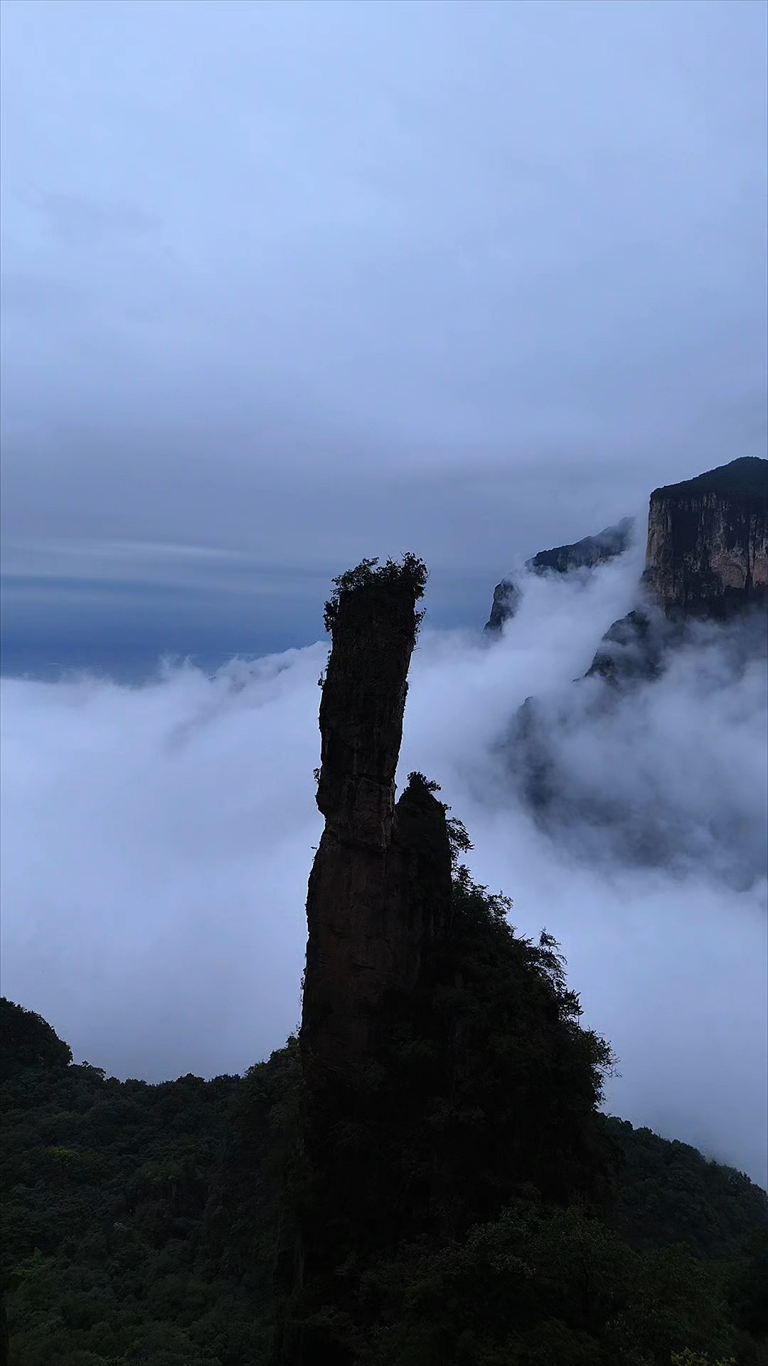 新乡南太行关山景区#蜡烛峰