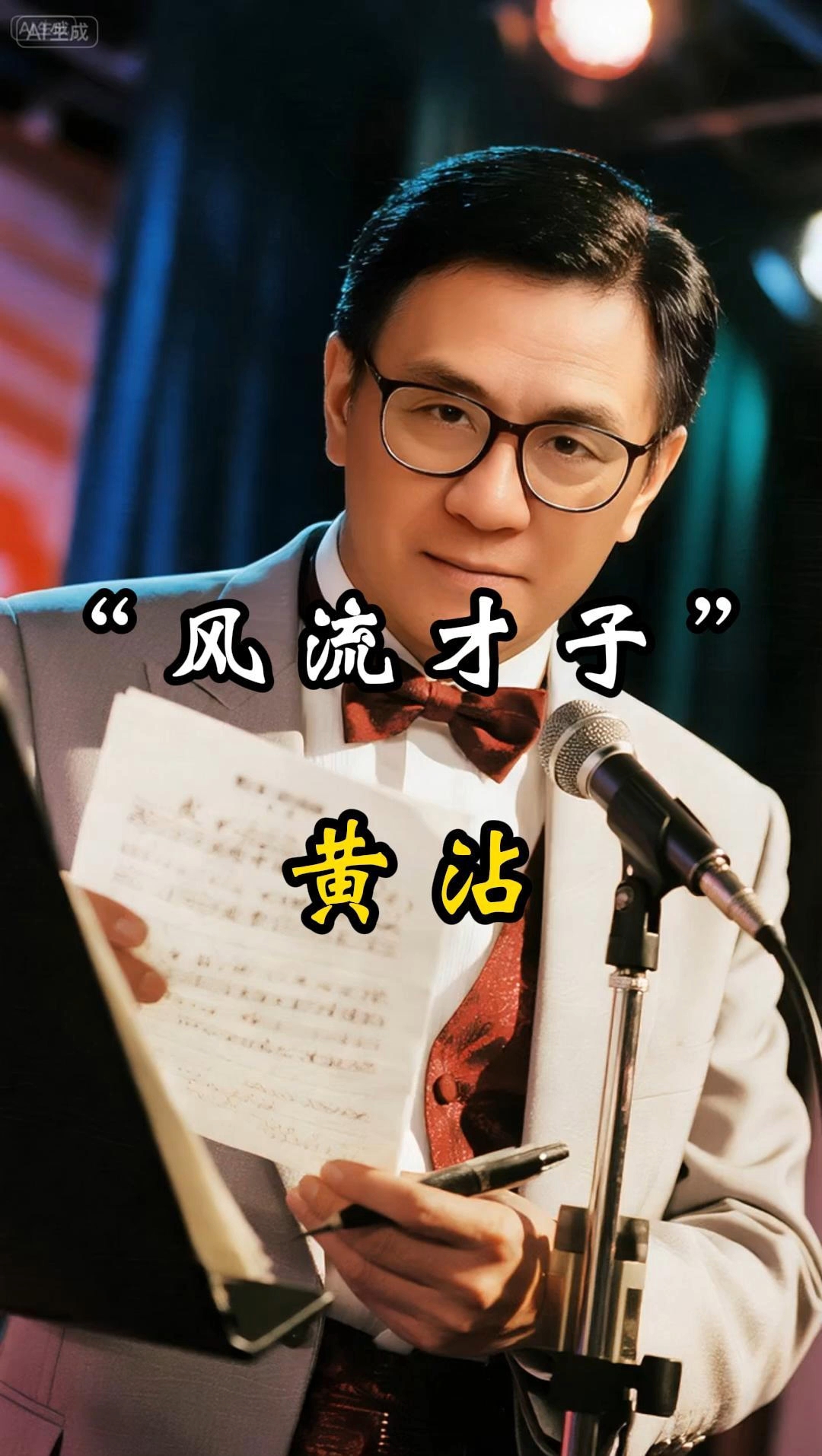 "风流才子"黄霑一生