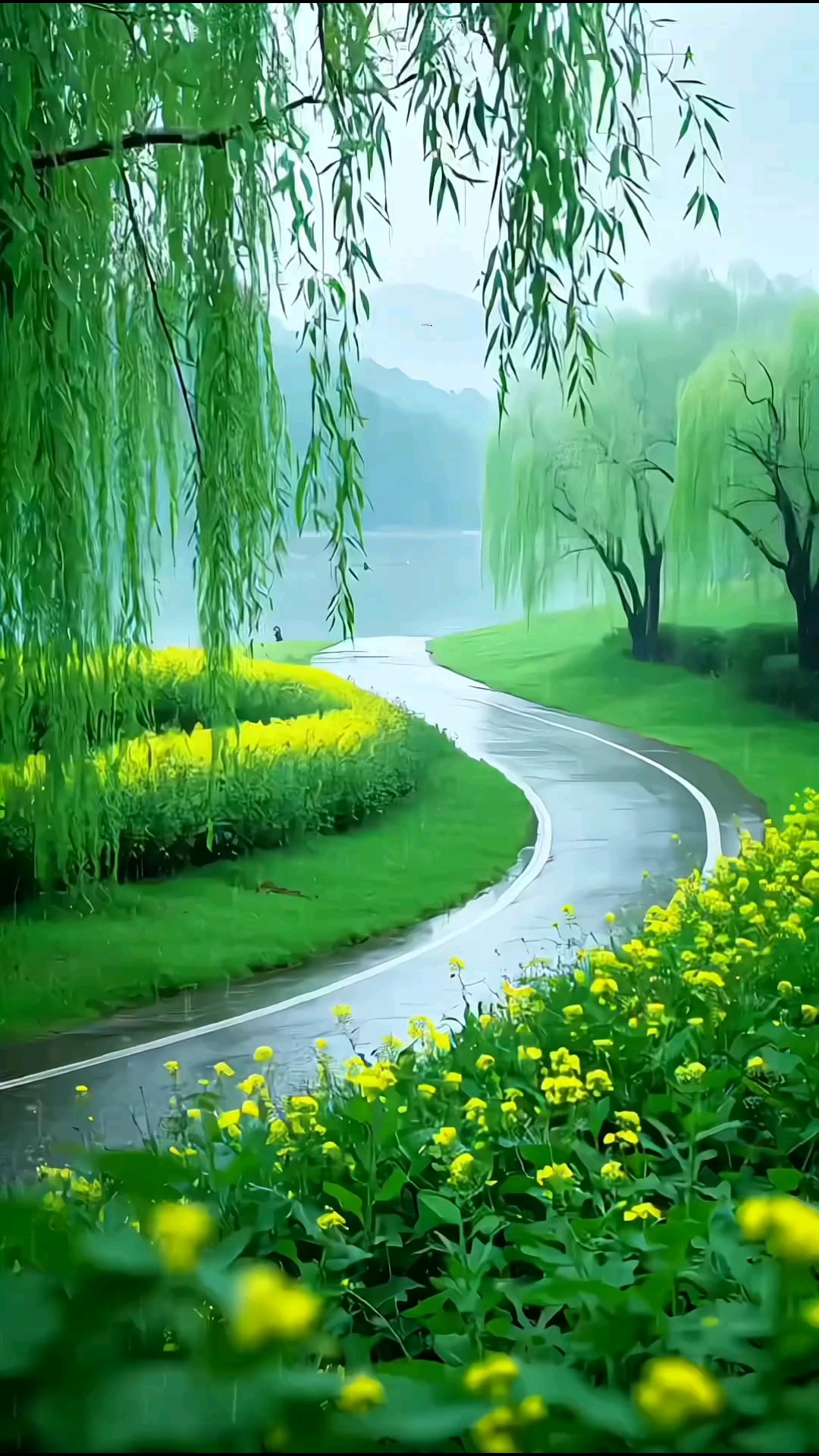 《微风细雨》吉他纯音乐完整版