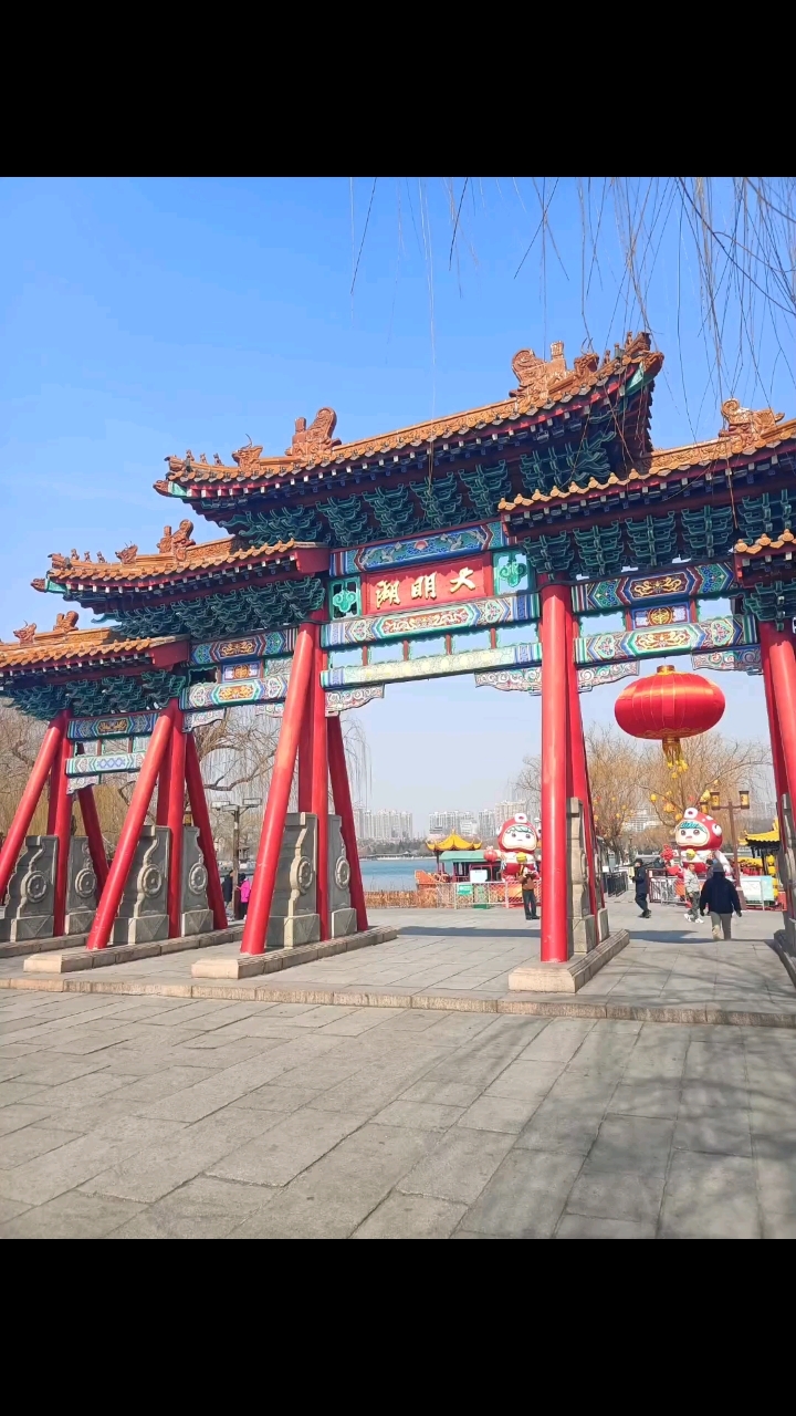 游济南大明湖景区