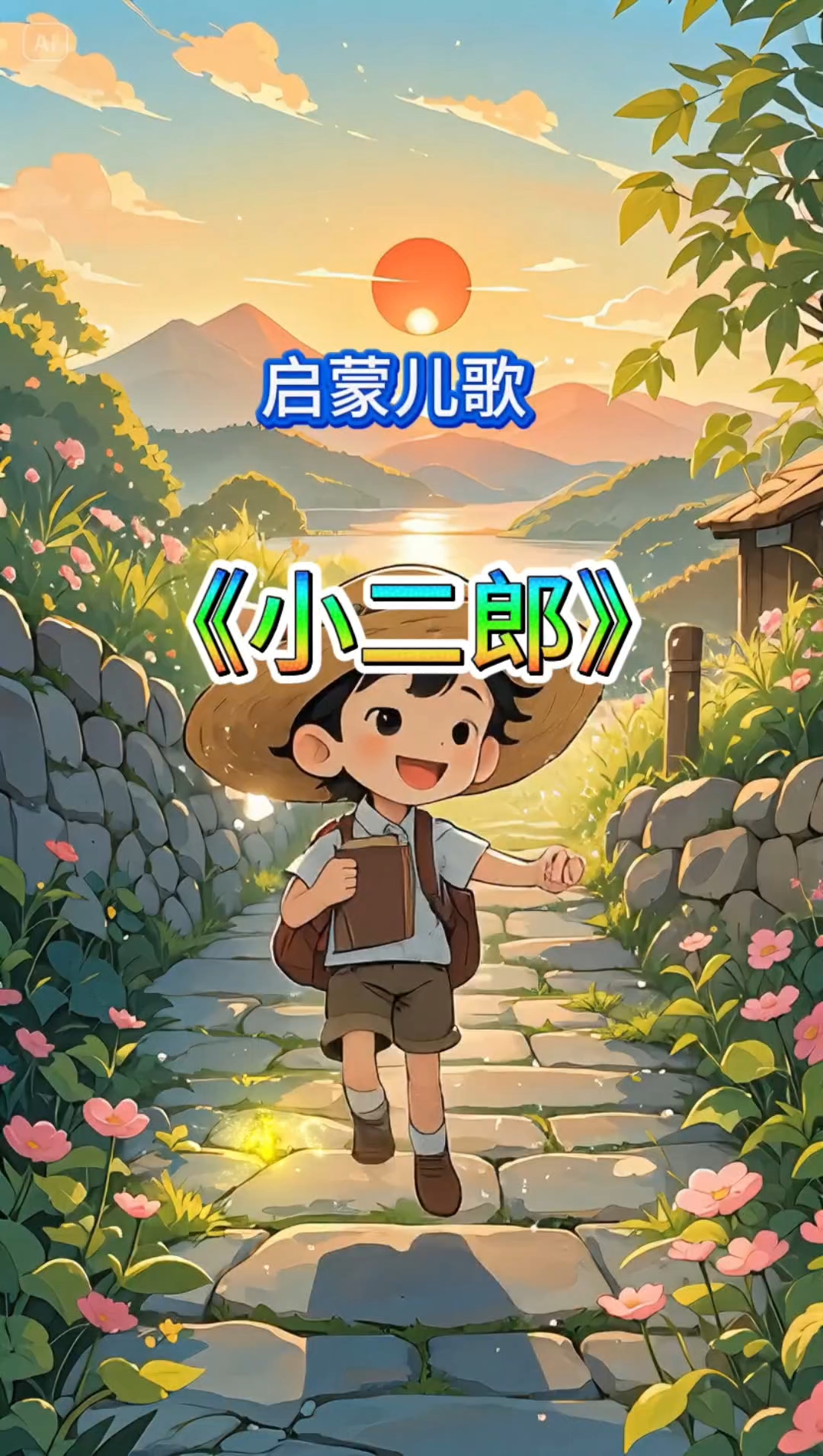 启蒙儿歌《小二郎》