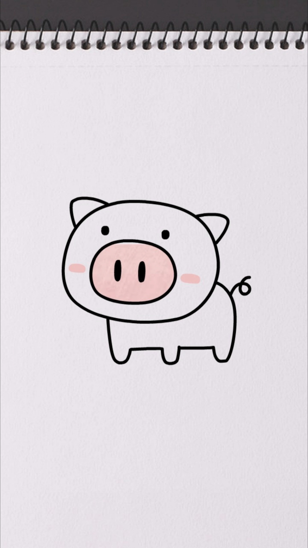 小猪简笔画