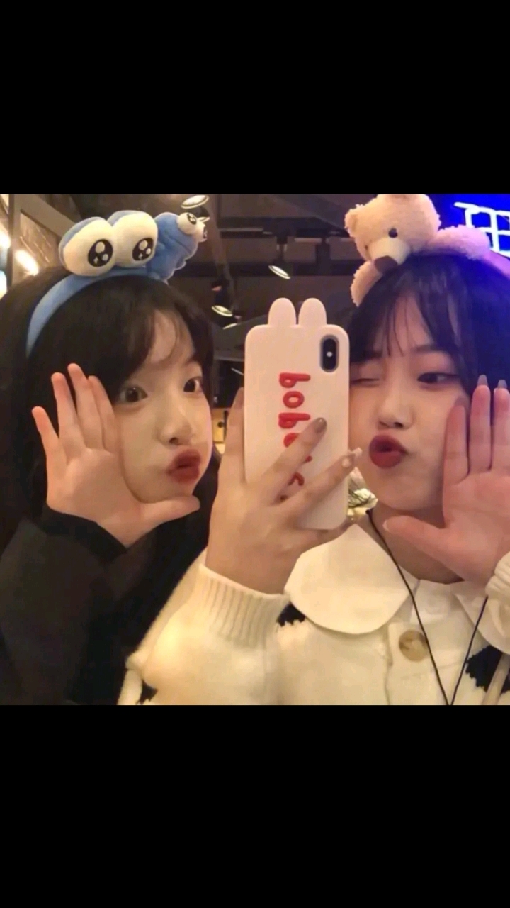 好看女生闺蜜头像,小众.