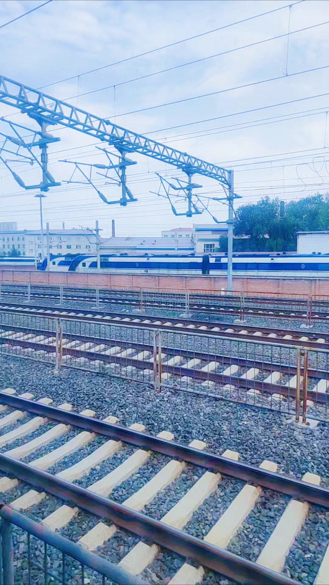 交通强国,铁路先行.佳木斯站场