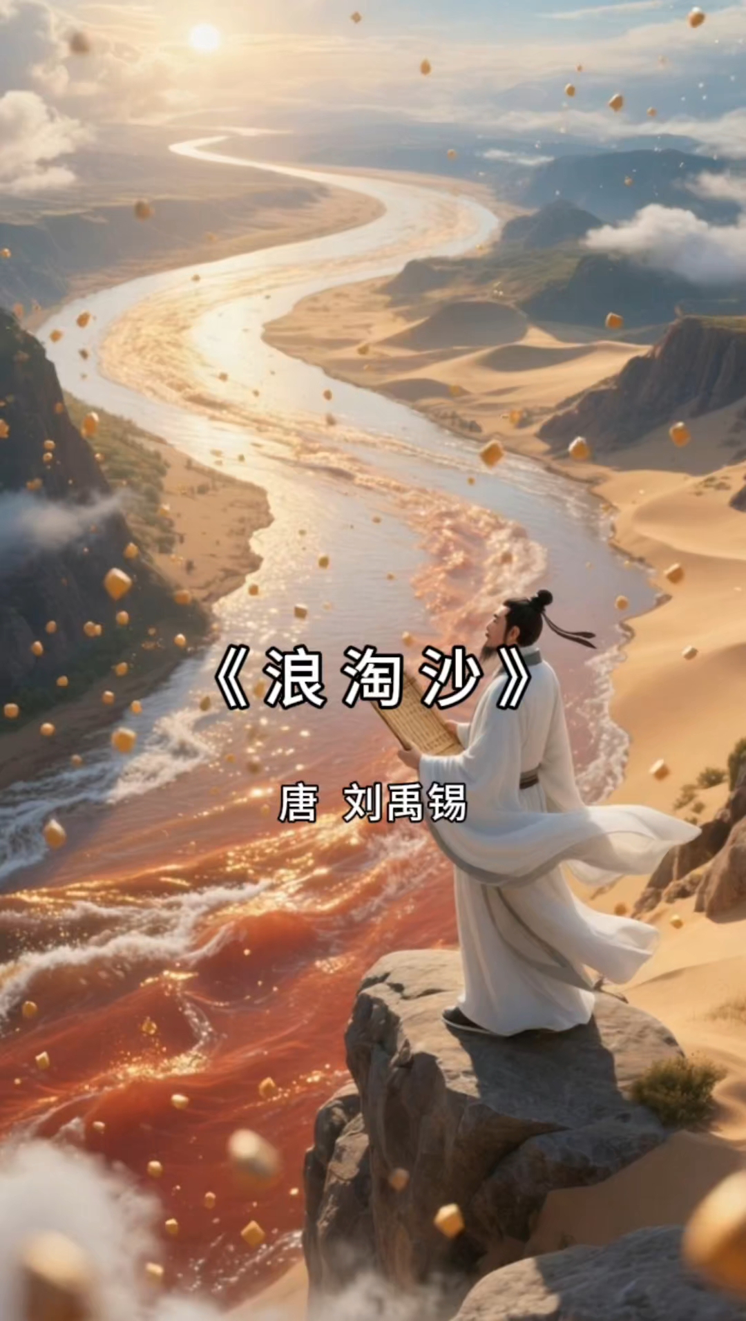《浪淘沙九首·其一》 唐 刘禹锡